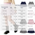 thumbnail image 4 of Fancifize Teens Girls High Waist Pleated Skirts Formal Skirt with Built-in Shorts for School Uniform Trendy Cozy Skorts, 4 of 7