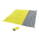 thumbnail image 5 of Manta de picnic, manta de playa con bolsa de almacenamiento, ligera, compacta y accesorios. Amarillo, 5 of 9