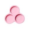 PEONAVET Baking Mold DIY Baking Tool Circular 4 Inch Cake 3 Piece Cylindrical Hamburg Making Tool