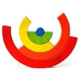 thumbnail image 4 of Juguete de Desarrollo Yotijar Iris Construcción Apilador Bloques de Color de Forma Estilo 3, 4 of 7