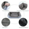 thumbnail image 5 of ZQB Dog Bed for Medium and Large Dogs Washable Comfortable Pet Beds, Gray, XXXL-Jumbo, 5 of 6