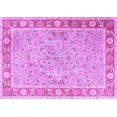 thumbnail image 1 of Ahgly Company Indoor Rectangle Persian Purple Traditional Area Rugs, 7' x 9', 1 of 4