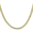 thumbnail image 2 of Solid 14K Yellow Gold 5.7mm Silky Herringbone with Lobster Lock Chain - 20", 2 of 8