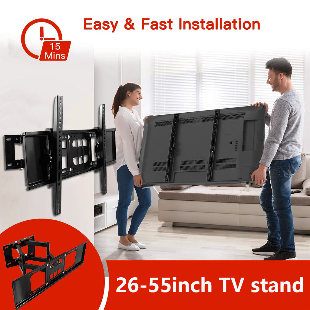 Sayhi TV Wall Mounts TV Bracket For Most 26-55 Inch Flat Screen TV/ Mount Bracket - image 3 of 9
