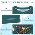 thumbnail image 2 of FORMRS Boys Rash Guard Short Sleeves Swim Shirt Quick Dry UPF 50+ Sun Protection, Sizes 3-12T, Red Christmas Light, 2 of 6