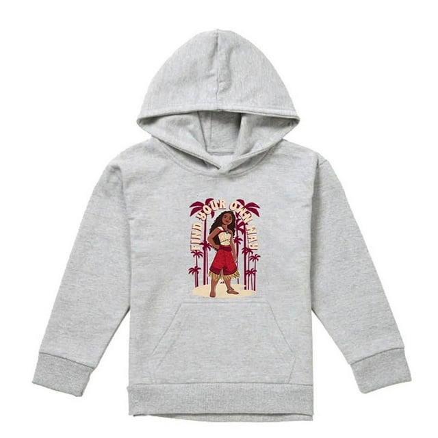 Moana 2 Garçons/filles Trouve Ta Propre Voie Chandail à Capuchon