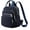 Dark Blue, variant on JennyShop Lightweight Top Handle Satchel, High Quality Small Backpack for Women Casual Quilted Square Bag Waterproof Multi Pockets Daypack