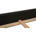 thumbnail image 4 of Marcella Tufted Wingback Queen Bed, Jet Black, 4 of 16