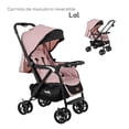 thumbnail image 1 of Carriola D’Bebé Reclinable Reversible Tipo Cunita para Bebés de 0 a 3 Años-Rosa, 1 of 5