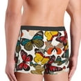 thumbnail image 5 of Fotbe Retro Floral Butterfly Men’s Total Support Pouch Boxer Briefs, X-Temp Cooling, Moisture-Wicking Underwear, Regular, Long-leg and Trunk-X-Large, 5 of 9