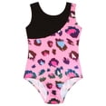 thumbnail image 3 of Gymnastics Leotards for Girls One-Piece Sleeveless Sparkly Dancewear Activewear for Toddler Kids 3-12 Years Old, 3 of 11