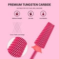 thumbnail image 2 of Brocas para uñas MelodySusie Professional 5 en 1 Pink Blossom, 2 of 7