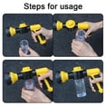 thumbnail image 6 of Garden Water Hose Foam Sprayer Nozzle Soap Dispenser Car Washing 8 Mode, 6 of 12