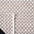 thumbnail image 4 of SAFAVIEH Boston Peter Geometric Cotton Runner Rug, Taupe, 2'3" x 7', 4 of 4