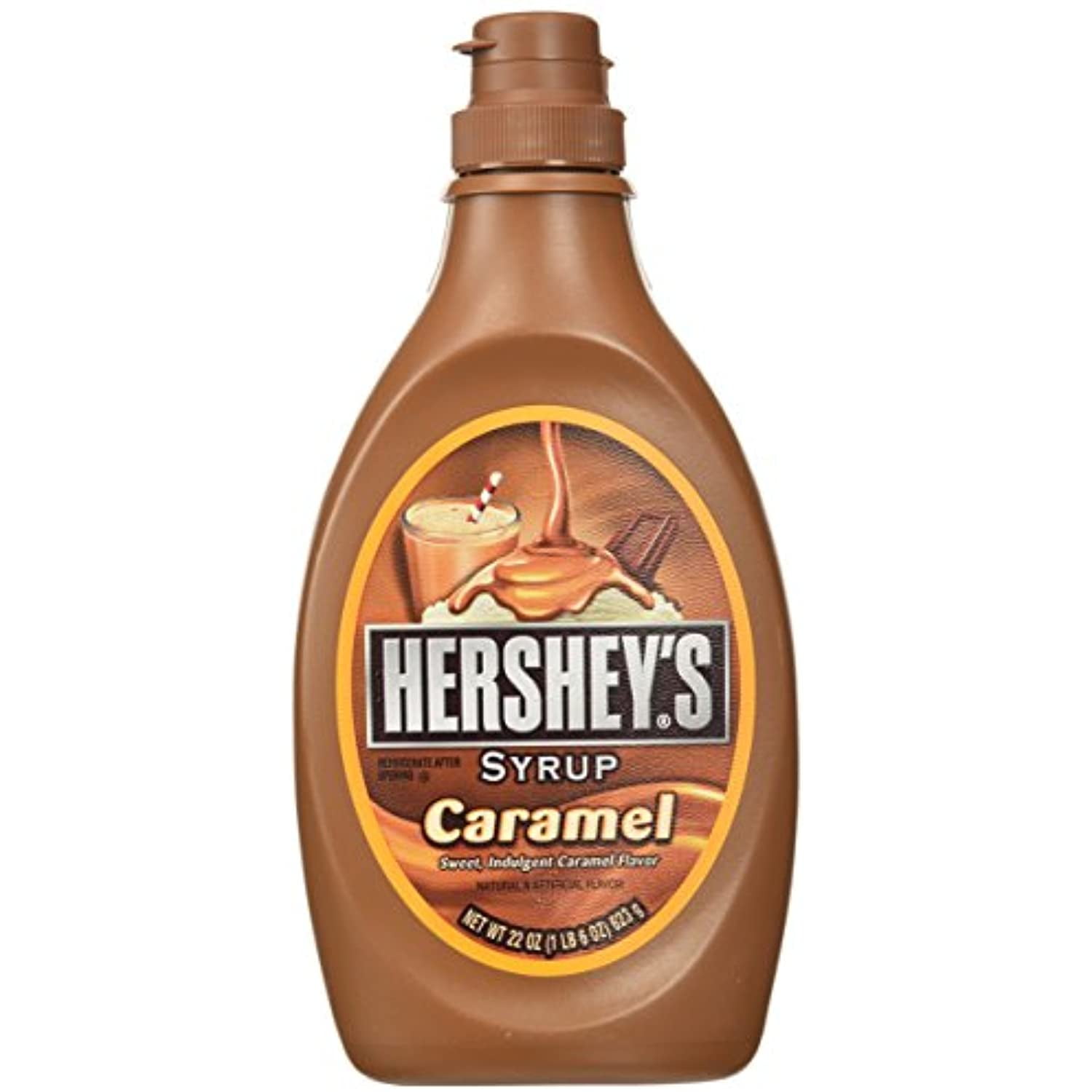 Hershey's Caramel Syrup Bottle 22 oz
