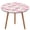 style-5, variant on Flamingo Pattern Round Fitted Tablecloth with Flannel Backing Elastic Table Cloth Waterproof Oil-Proof Plastic Table Cover Table Up 40"-54" Diameter)