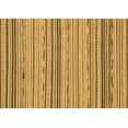 thumbnail image 1 of Ahgly Company Indoor Rectangle Abstract Brown Modern Area Rugs, 2' x 5', 1 of 4