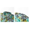 thumbnail image 3 of Mens Hawaiian Shirt Short Sleeve Plus Size Tropical Print Button Up Top Everyday Casual Wear Summer Loose Beach Shirts for Men Green S, 3 of 5
