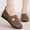 Coffee, variant on Pink Womens Breathable Mesh Slip-On Loafers, Comfort Casual Everyday Walking Shoes for Women,Size 36