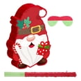 thumbnail image 1 of Piñata navideña de Papá Noel, decoración para fiestas de cumpleaños infantiles, artículos para fiestas, regalos rojos decorativos, artículos para desp, 1 of 9