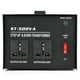 thumbnail image 2 of Convertidor de voltaje de 500 W con 2 enchufes universales Transformador de potencia de 110 V a 220 V ST-500VA Enchufe estadounidense, 2 of 8