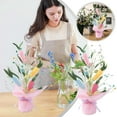 thumbnail image 1 of Easter Decorative Eggs Simulation Of Green Branches Holiday Desktop Atmosphere Decorative Eggs, 1 of 7