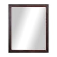 thumbnail image 2 of Rayne Ozark Hardwood 2" Red Oak Wall Mirror 39" x 30" Floor Mirror Black Cherry, 2 of 4