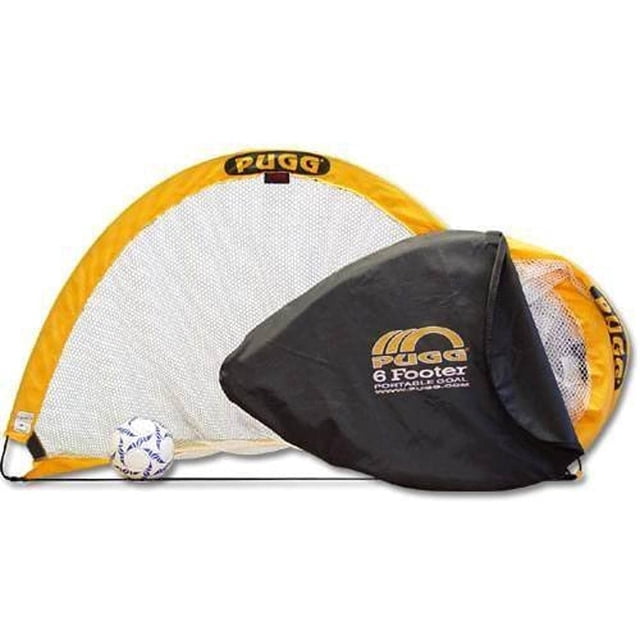 Portería de fútbol PUGG PUGG® de 6 pies para entrenamiento de fútbol con bolsa de almacenamiento