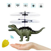 Flying Ball Toys-Controlled Helicopter Toy & RC Helicopter Dinosaur Toys with Mini Remote and Hand Controlled Dragon Dinosaurs Helicopter for Kids Boys Girls Gifts (Green)
