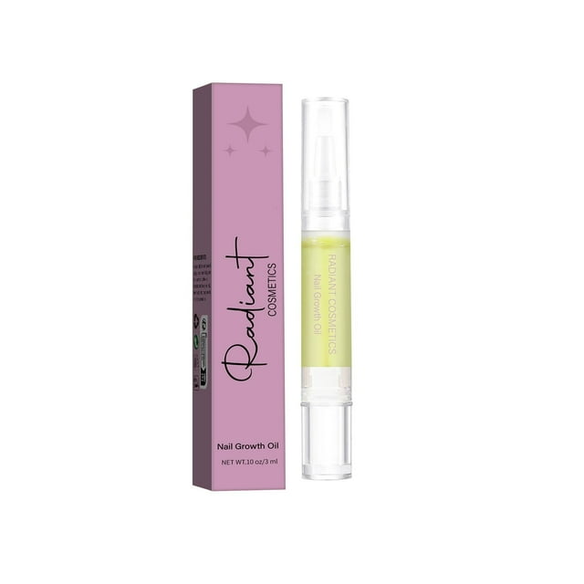 Aceite para el crecimiento de las uñas. Favorece el crecimiento de las uñas. Aceite refrescante, no graso, hidratante y exfoliante para el cuidado y la nutrición de las uñas. 3 ml