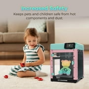 Flashforge Adventurer 5M 3D Printer Enclosure kit, DIY Design, Reduce Noise, Increase Safety and Odor Isolation, Supports Printing High Temperature Filaments