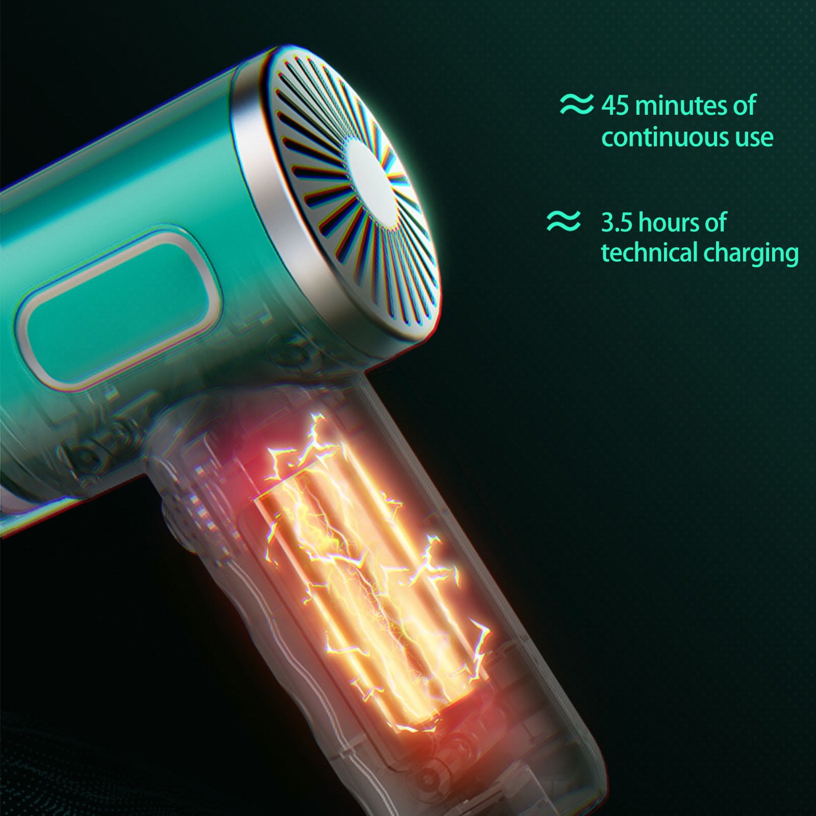 Buodes Summer Savings Clearance Vacuum Cleaners For Home Car Vacuum Cleaner, Super Handheld Portable Car Car Vacuum Cleaner, Home Wireless Mini Blowers 2PC