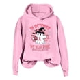 thumbnail image 1 of WEAIXIMIUNG Mama Sweatshirt Plus Size 5Xl Cancer Shirts Women In October We Wear Hood Sweatshirt, 1 of 4