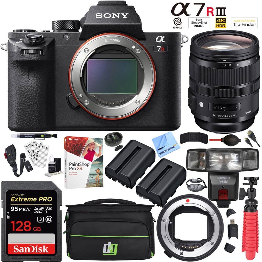 Sony a7R III 42.4MP Fullframe Mirrorless Interchangeable Lens Camera