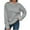 #963 Gray, variant on Felirenzacia Womens Fashion Tops Hoodies for Women Pullover Oversized Sweatshirts Long SLeeve Shirts Loose Fit