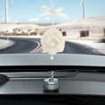 thumbnail image 1 of Naittoop Automobile Accessories Clearance, Immortal Flower Single Car Pendant Rose Finished Dried Flower Rearview Mirror Decoration, 1 of 8