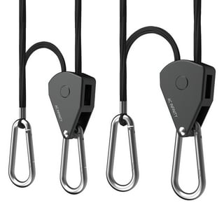 Réglable Lourd - Poulie Plant Hanger Rope Lock Tie Down,Tendeur De Corde  1-8 Heavy Duty Réglable Windproof Rope Light Hange[u1738] - Cdiscount  Bricolage