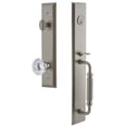 thumbnail image 3 of Grandeur Fifth Avenue F Grip Single Cylinder Handleset with Fontainebleau Interior Knob, 3 of 5