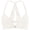 Ivoire, variante sur DOBREVA Soutien-Gorge Rehausseur Rembourré à Armatures en Dentelle Florale avec Fermeture Arrière et avant pour Femmes