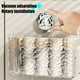 thumbnail image 4 of Cesta de almacenamiento de plástico para cocina, cesta pequeña, estante para baño, cesta colgante de pared para baño, cesta de almacenamiento de jengibre y ajo de plástico para colgar, hogar y cocina,, 4 of 6