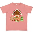 thumbnail image 3 of Inktastic Gingerbread House Christmas Boys or Girls Toddler T-Shirt, 3 of 5