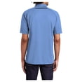 thumbnail image 2 of Yellow Rooster Men's Dri-Mesh Pro Polyester Polo Shirt Carolina Blue 2XL, 2 of 7