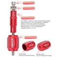thumbnail image 1 of LEBYCLE Bicicleta Amortiguador Buje Herramienta de Instalación Piezas de Ciclismo (Rojo) Ndcxsfigh Accesorios para bicicletas, 1 of 7
