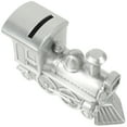 thumbnail image 4 of Steam Train Shaped Coin Bank Money Box Piggy Bank Metallic Craft Saving Pot Desktop Decor Birthday Gift, 4 of 8