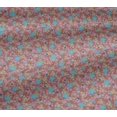 thumbnail image 5 of oneOone Viscose Jersey Fabric Dot & Flower Floral Printed Craft Fabric BTY 60 Inch Wide, 5 of 5