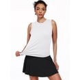 thumbnail image 5 of NELEUS Womens Workout Tank Tops UPF50+ Loose Fit High Neck for Athletic Yoga Casual Tops,White,US Size S, 5 of 6