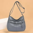 thumbnail image 2 of Fukaraa Messenger Bag Women PU Leather Crossbody Multi Pocket Waterproof, 2 of 2