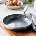 thumbnail image 2 of GreenPan Chatham Tri-Ply Stainless Steel Healthy Ceramic Nonstick 9.5" Frypan, 2 of 7