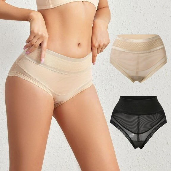 Swuxness Women's Seamless Boyshorts Panties Shapewear Breathable Soft High Waisted Stretch Slim Underwear