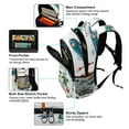 thumbnail image 4 of ALAZA Cars Tree Backpack Elementary School Bag Bookbag Travel Rucksack, 4 of 7